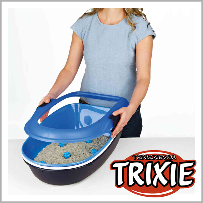 ТРІКСІ Україна - Туалет із розділеною системою Trixie Berto Hygienic separate ( 39*22*59cm сірий)