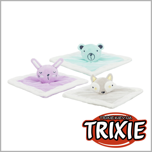 ТРИКСИ Украина - Игрушка для щенков  Trixie Junior Snuggler (плюш 20*20см)