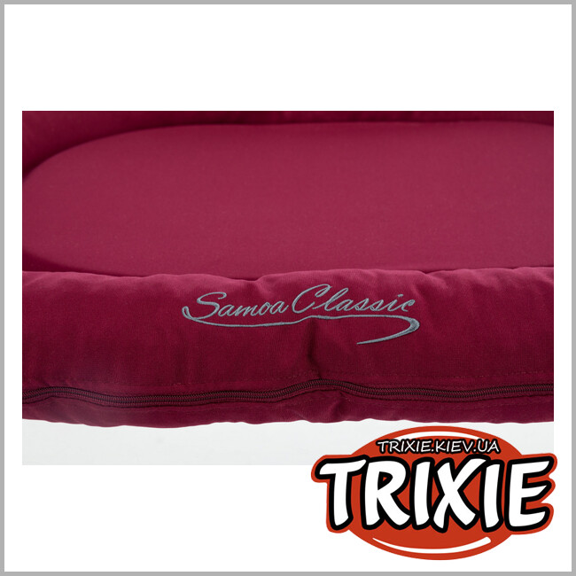 ТРИКСИ Украина - Лежак Samoa Classic TRIXIE (80х60 см, ягодный)