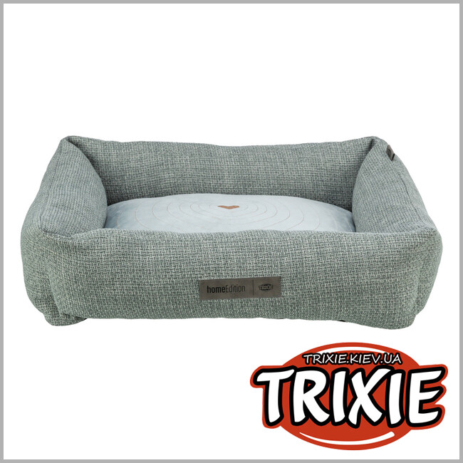 ТРИКСИ Украина - Кровать для собак Trixie 37541 "Viviana", 80х60см, сине-серый