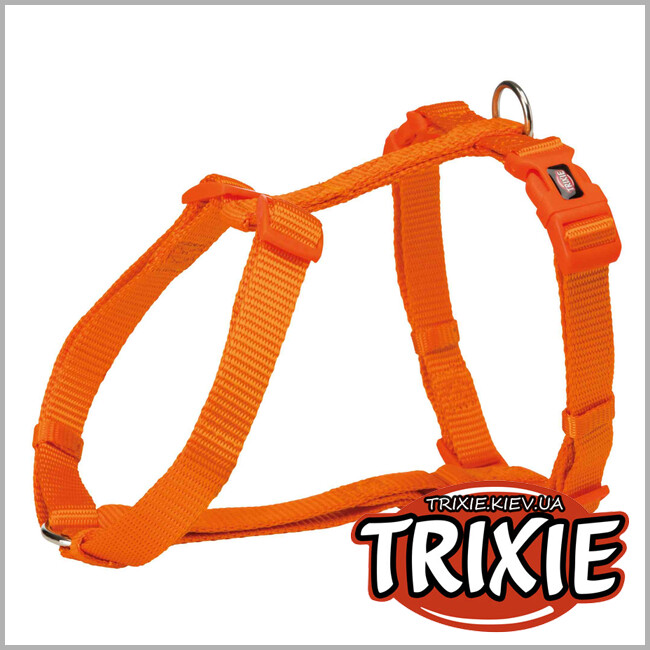 ТРІКСІ Україна - Шлей Premium-TRIXIE (52-75см/20мм, папайя)