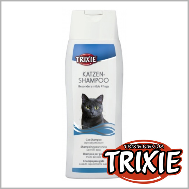 ТРИКСИ Украина - Шампунь для котов TRIXIE 28974 (Обьем: 60мл)