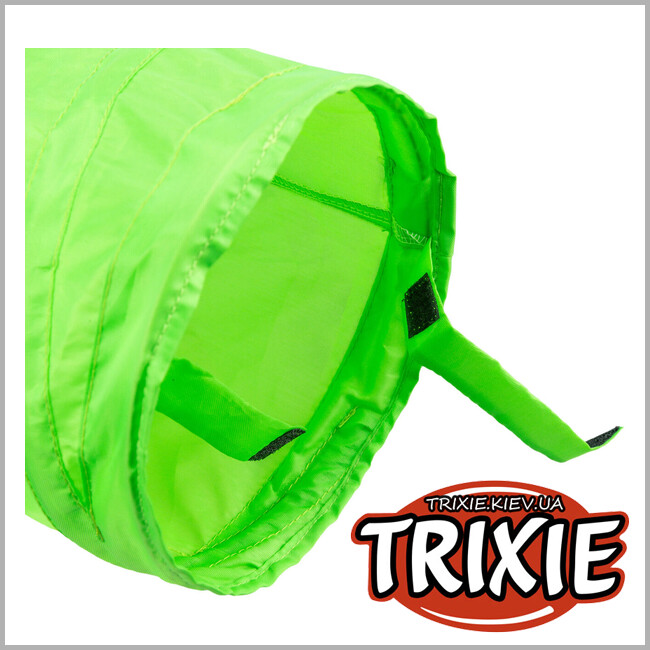 ТРИКСИ Украина - Игровой тоннель для кролика Trixie 62793, 6 входов (нейлон), 5х18см/47см