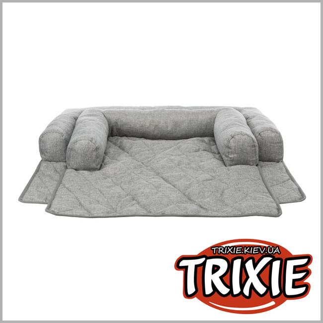 ТРИКСИ Украина - Подстилка на диван Trixie Nero Furniture Protector Dog Bed  (70*90 см светло-серый)