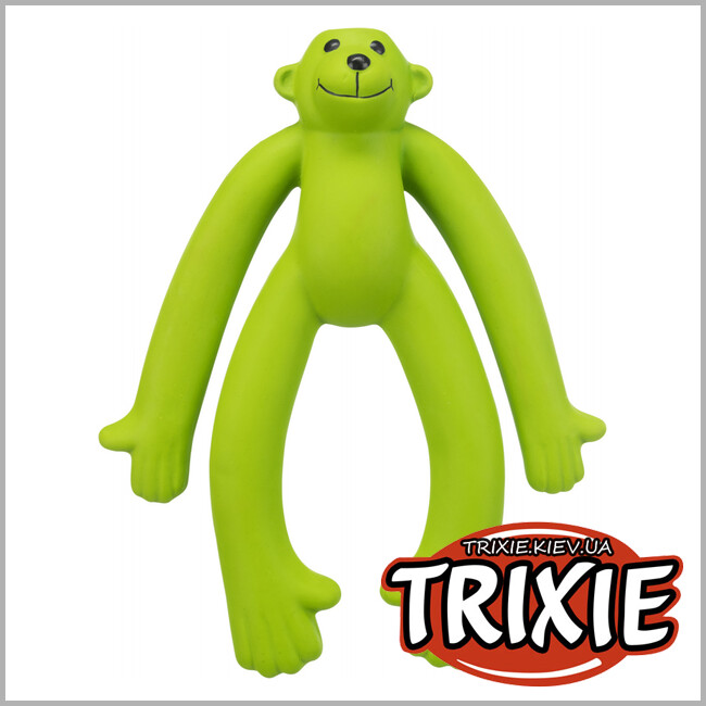 ТРІКСІ Україна - Мавпа з латексу Trixie Monkey (зі звуком 25 см)