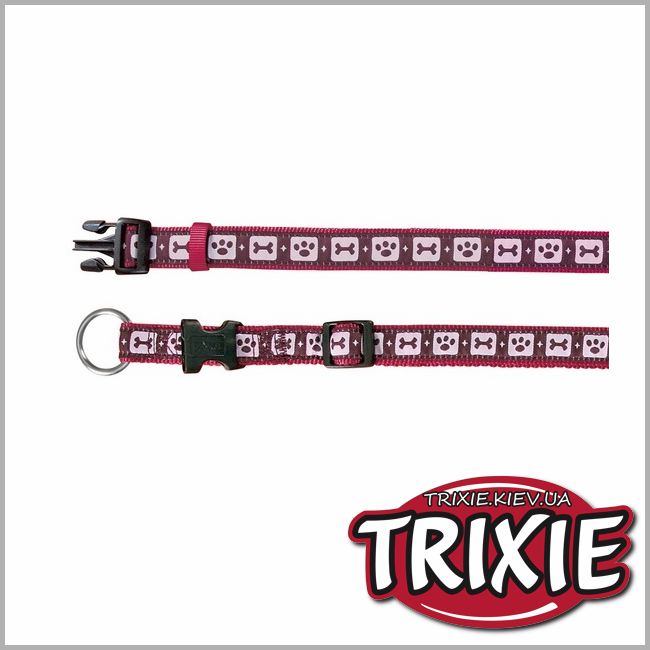 ТРИКСИ Украина - Ошейник для собак TRIXIE -Бордо