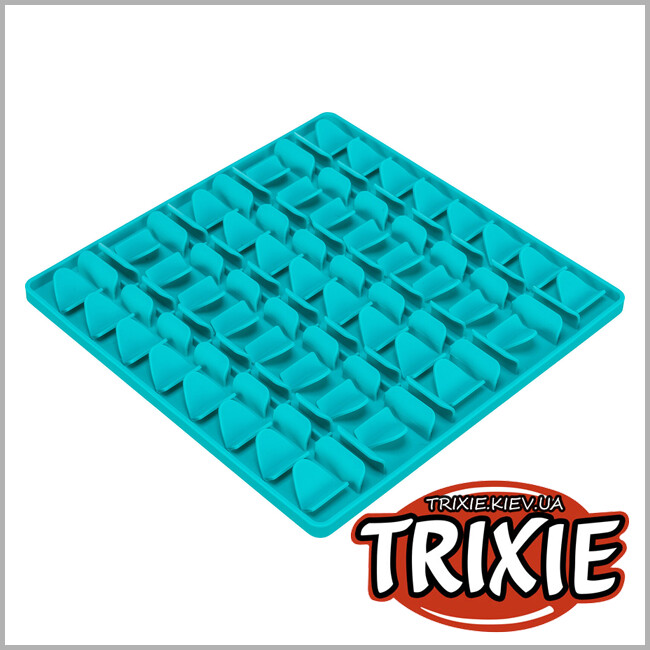 ТРИКСИ Украина - Коврик для лакомства Trixie 34985 "Lick'n'Snack" (силикон), 30см