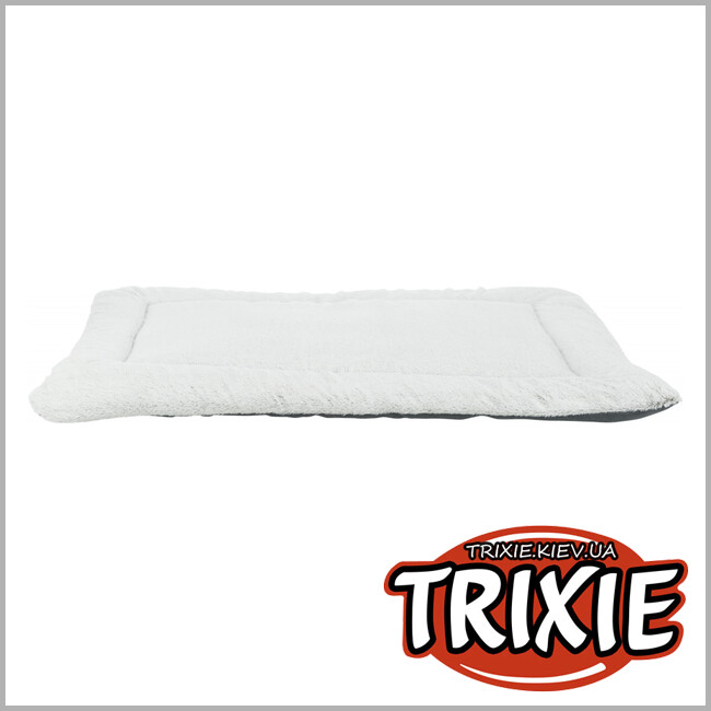 ТРИКСИ Украина - Коврик для лежания Trixie Farello (бело-серый, 90х65 cm)