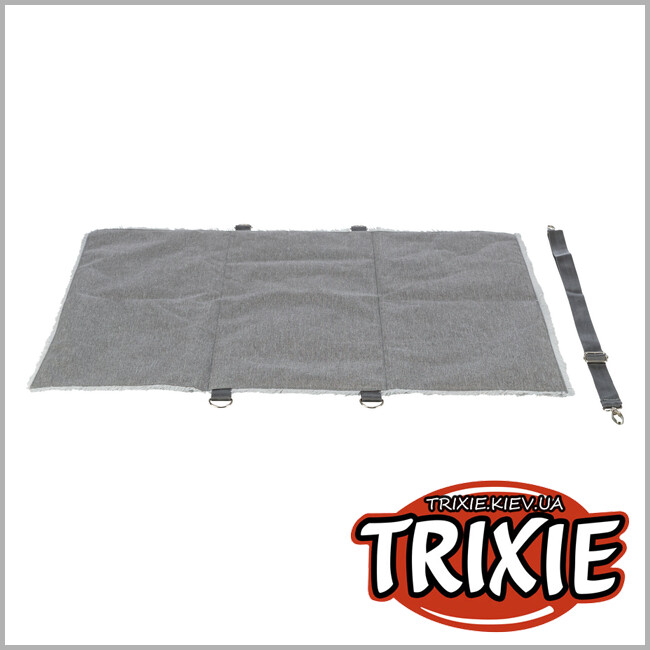 ТРИКСИ Украина - Дорожное одеяло для животных Trixie 28235 "Amy", 150х100см, серый