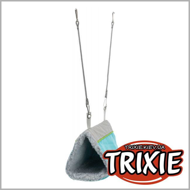 ТРІКСІ Україна - Будиночок гамак TRIXIE для хом'яка(плюш 9*16*12см)