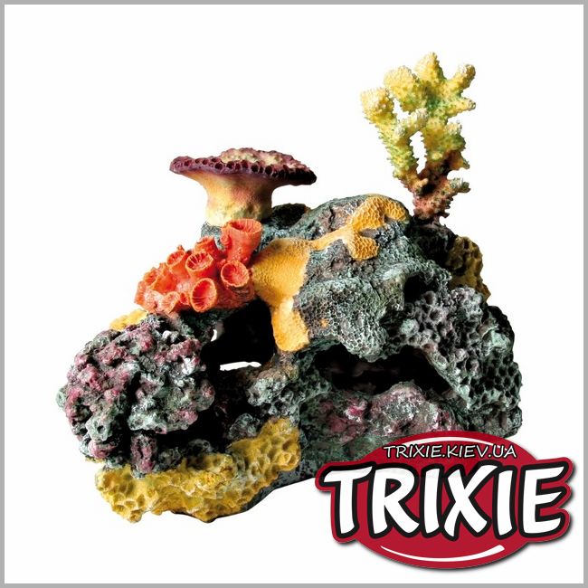 ТРІКСІ Україна - Грот для риб TRIXIE - Кораловий риф (32см)