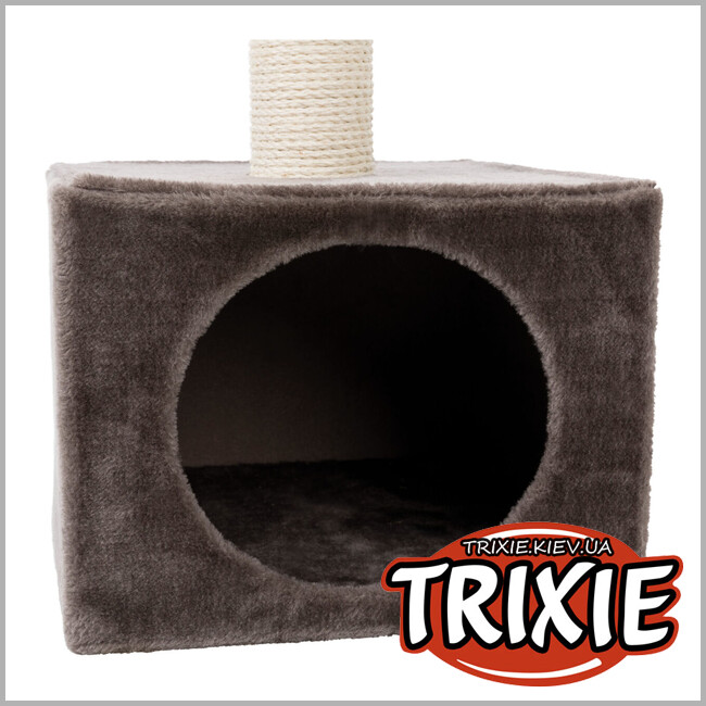ТРИКСИ Украина - Домик-драпак для котов Trixie 43952 "San Fernando", 106см, платиновый