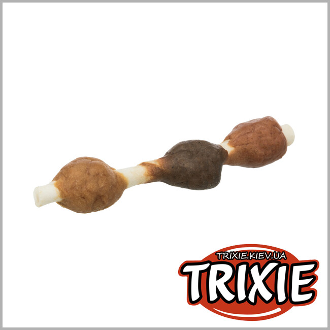 ТРИКСИ Украина - Шашлык Denta Fun-TRIXIE (курица/утка 12см*4шт / 80g)