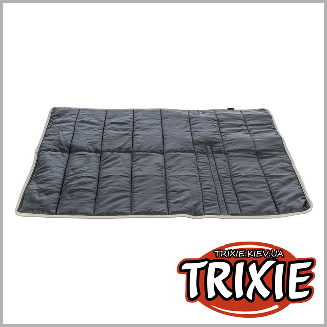 ТРИКСИ Украина - Дорожное одеяло из искусственной кожи для животных Trixie 28230 CityStyle 80х80см, светло-серый