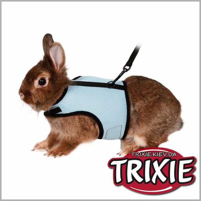 ТРИКСИ Украина - Шлейка-жилетка с поводком для грызунов TRIXIE (Для кроликов)
