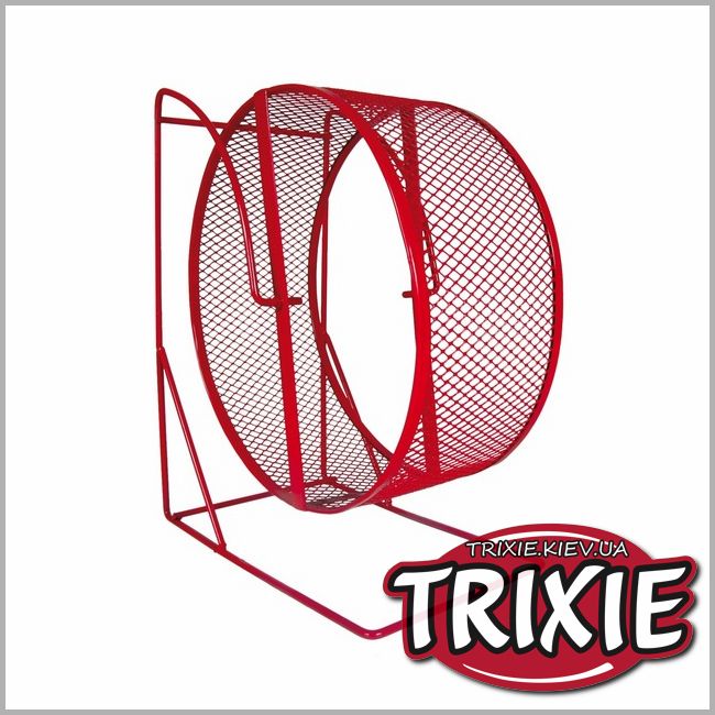ТРІКСІ Україна - Колесо для гризунів на підставці TRIXIE (Розмір: 28см)
