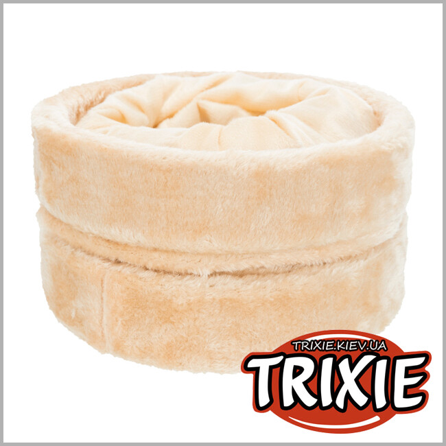 ТРИКСИ Украина - Туннель для кошки Trixie Playing Tunnel (плюш 22*60cm бежевый)