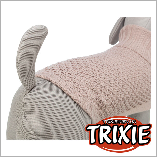 ТРИКСИ Украина - Пуловер для собак Trixie 680098 "Norwood", М: 45см, пудровый