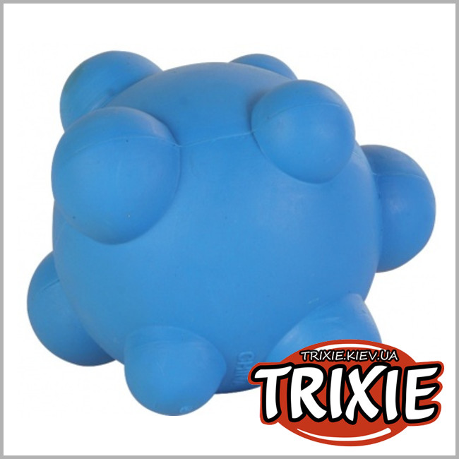 ТРИКСИ Украина - Резиновый мяч с шипами для собак TRIXIE