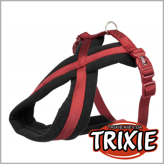 ТРІКСІ Україна - Шлей Premium-TRIXIE (40-70 см/20 мм, бордо)