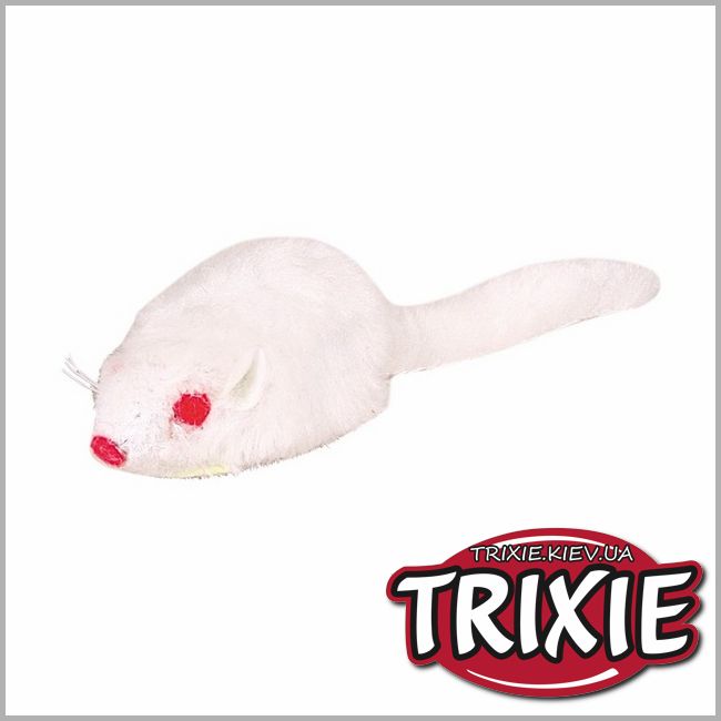 ТРІКСІ Україна - Плюшева миша для кішки TRIXIE (Розмір: 5см)
