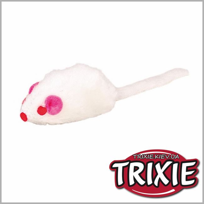 ТРІКСІ Україна - Плюшева миша для кішки TRIXIE-зі звуком