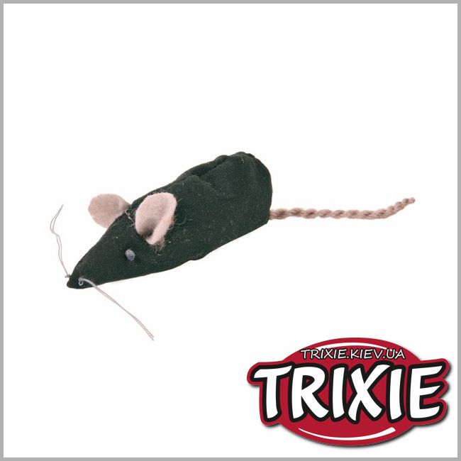 ТРІКСІ Україна - Миша для кішки TRIXIE -тканинна