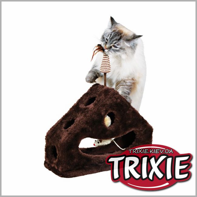 ТРІКСІ Україна - Іграшка для кішки TRIXIE - сизаль/хутро.