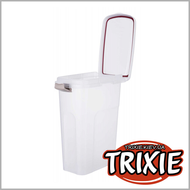 ТРИКСИ Украина - Контейнер для хранения корма TRIXIE (15 л/22 × 41 × 33 cм, белый)
