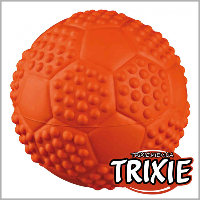 ТРИКСИ Украина - Спортивный мяч с пищалкой для собак TRIXIE (Размер: 5.5см)