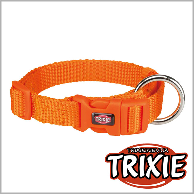 ТРИКСИ Украина - Ошейник Premium-TRIXIE (30–45см/15мм, папайа)