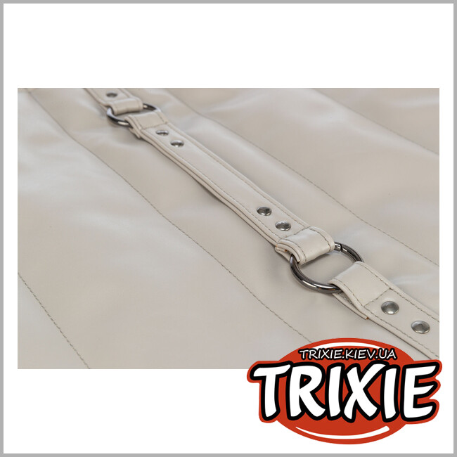 ТРИКСИ Украина - Дорожное одеяло из искусственной кожи для животных Trixie 28230 CityStyle 80х80см, светло-серый