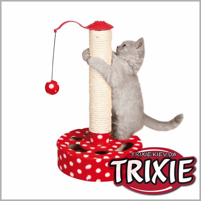 ТРИКСИ Украина - Когтеточка для кошки TRIXIE - столбик (45 х 27 х 6.5 см)