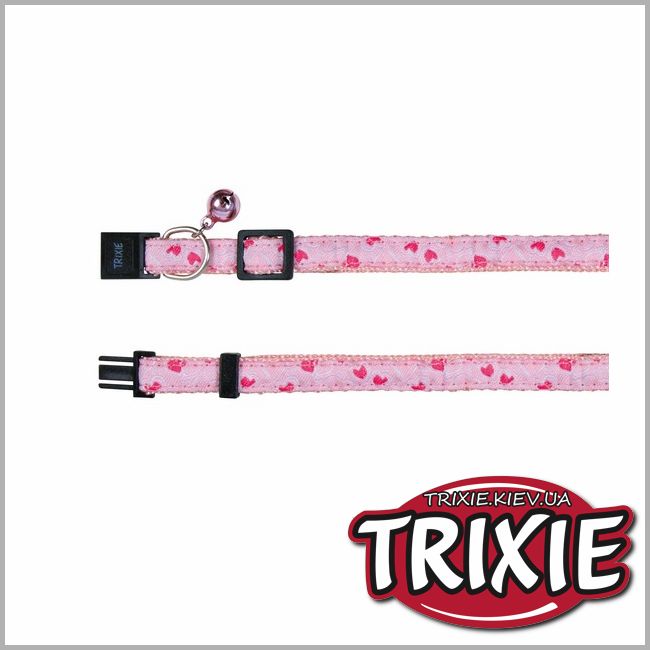 ТРИКСИ Украина - Ошейник для котят TRIXIE - нейлон, розовый