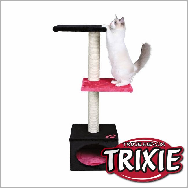 ТРИКСИ Украина - Домик для кошки TRIXIE - Badalona(Высота: 109см, Цвет: черный)