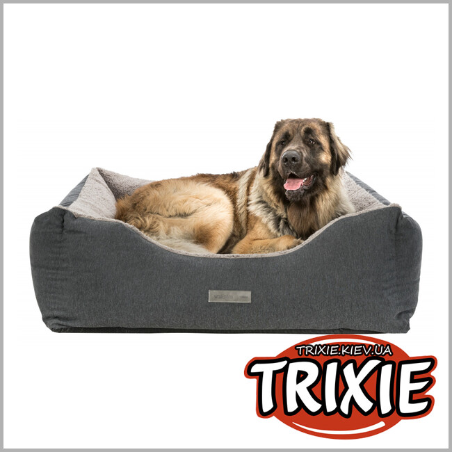 ТРИКСИ Украина - Лежак Trixie Vital Bed Bendson (темно-коричневый/беж 90*80см)