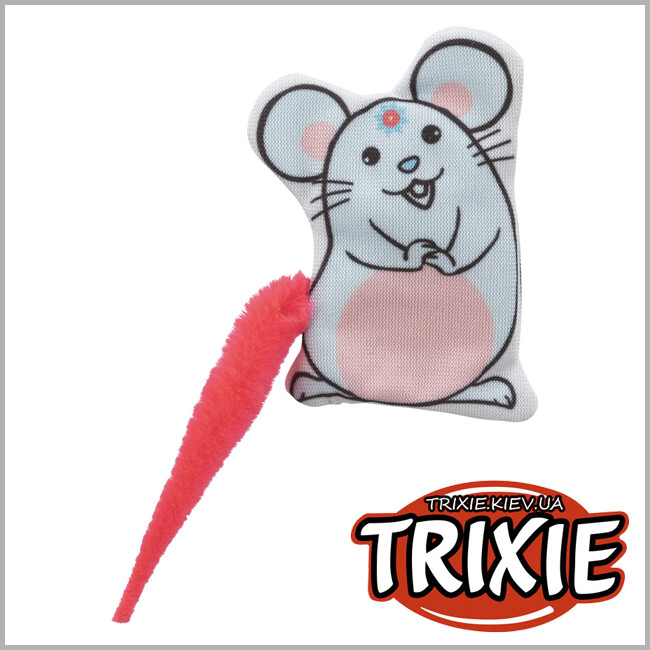 ТРИКСИ Украина - Мышка (ткань) Trixie 41114, 7.5см