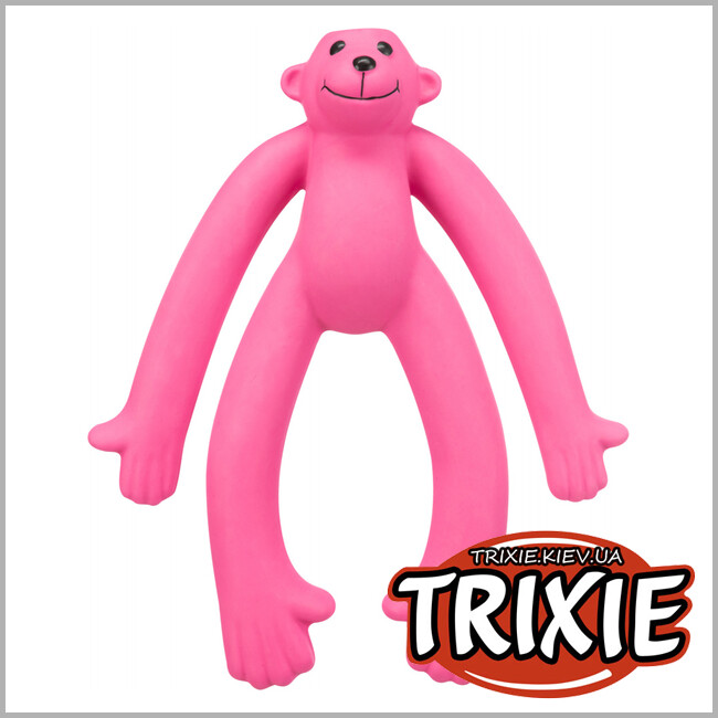 ТРІКСІ Україна - Мавпа з латексу Trixie Monkey (зі звуком 25 см)