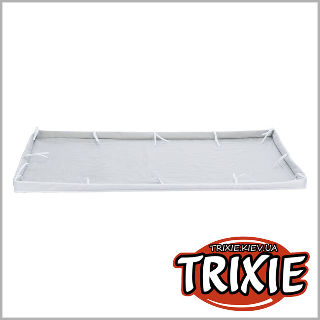 ТРИКСИ Украина - Основа под вольер в помещение Trixie 62460 (полиэстер), 140х70см, серый/белый