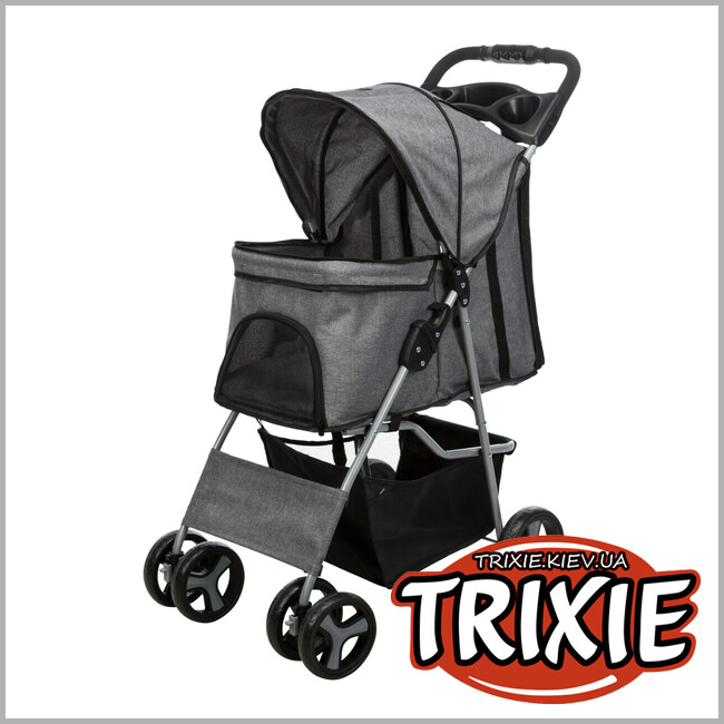 ТРИКСИ Украина - Коляска для животных Trixie Buggy (47*100*80см, до 15кг)
