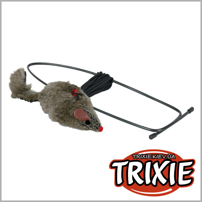 ТРІКСІ Україна - На дверний отвір Миша на вудці Trixie Mouse for Doorframes (8см/190см)