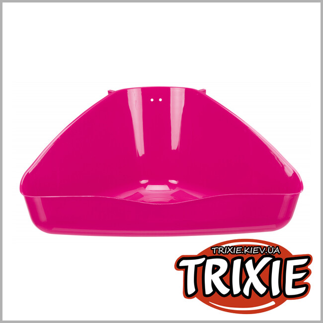 ТРІКСІ Україна - Кутовий туалет для гризунів TRIXIE (Розмір: 36×21×30 см)