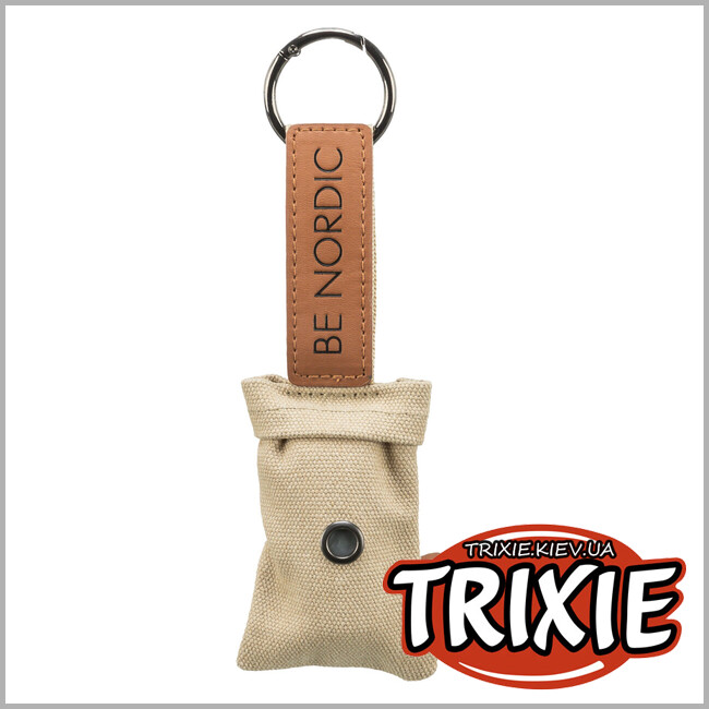 ТРИКСИ Украина - Диспенсер Trixie 22856 BE NORDIC с пакетами для фекалий 1 упаковка 20 песочных пакетов