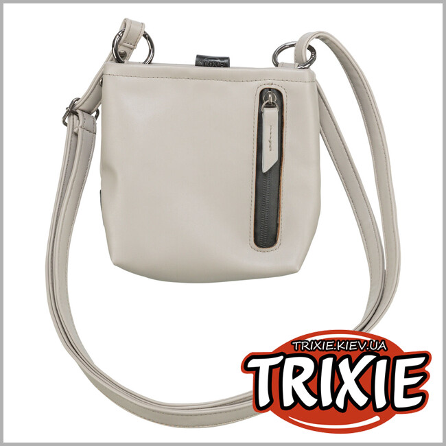 ТРИКСИ Украина - Сумка для лакомства Trixie 32296, CityStyle 15х15х1.5см, серый