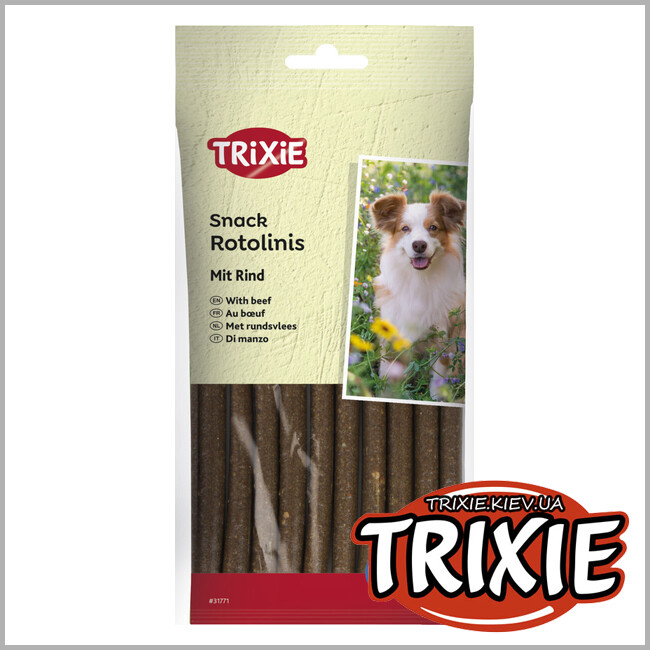 ТРІКСІ Україна - Ласощі для собак Trixie 31771 Soft Snack Rotolinis яловичина 120г