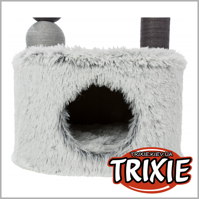 ТРИКСИ Украина - Дом драпак Trixie Harvey Scratching Post (73 см серый)