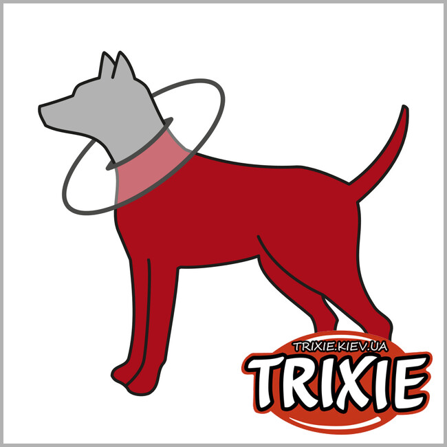 ТРІКСІ Україна - Захистний комір для собак TRIXIE - Active (30-34 см/19.5 см)
