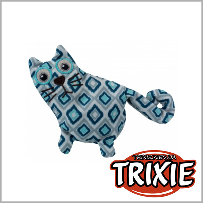 ТРІКСІ Україна - Іграшка Кіт TRIXIE (плюш/гречка, 15см)