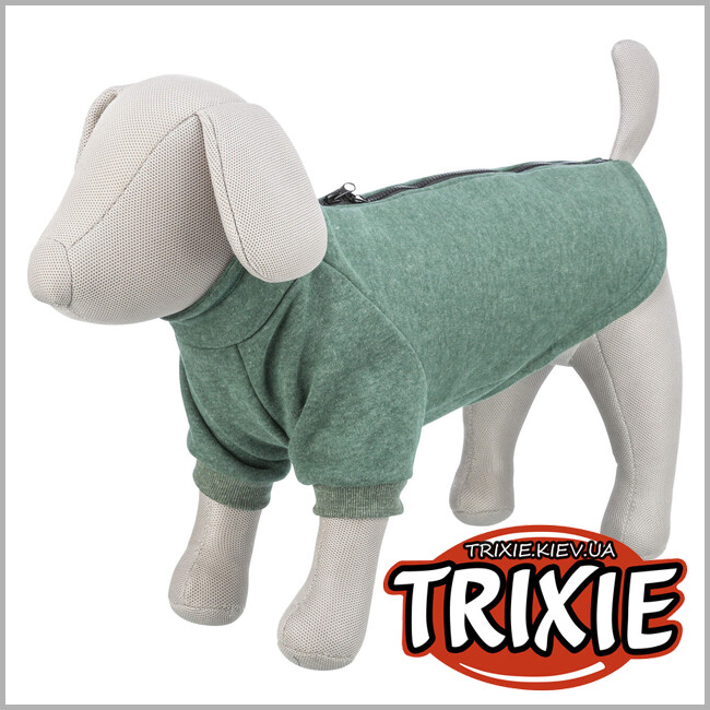 ТРИКСИ Украина - CityStyle Trixie 680712 свитшот "Amsterdam", XS: 30см, темно-зеленый