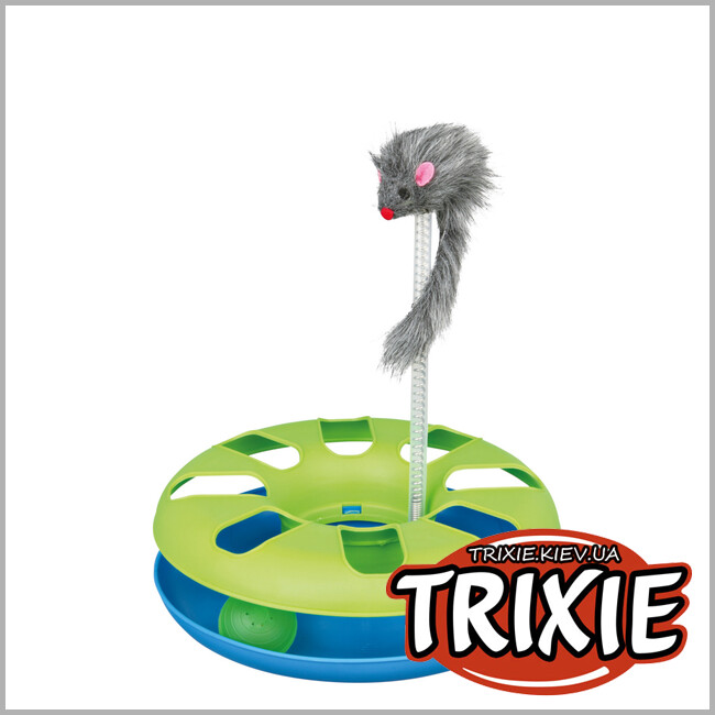 ТРИКСИ Украина - Игрушка трек с мышкой   Trixie Crazy Circle (24*29cm)
